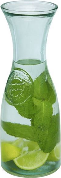 CARAFFA IN VETRO RICICLATO